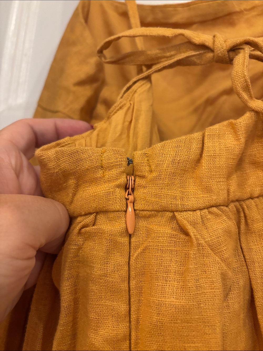 Abercrombie & Fitch Mustard Yellow Maxi Sundress - Picture 3 of 4